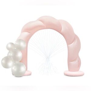MINNIDIP The tufted Blush test & Pearl grand Luxe  Inflatable Arch Sprinkler